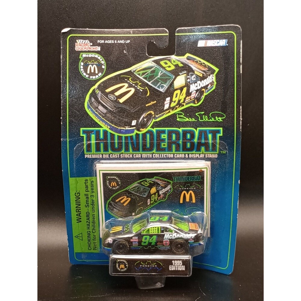 Bill Elliott #94 Nascar ThunderBat McDonald 1:64 Scale Diecast Car NIB